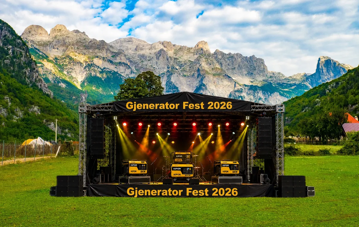 Çel siparin festivali i gjeneratorëve në Theth
