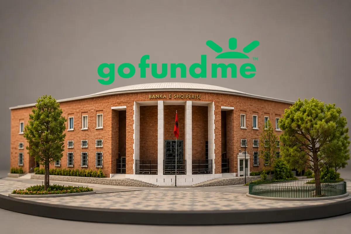 Banka e Shqipërisë hap GoFundMe