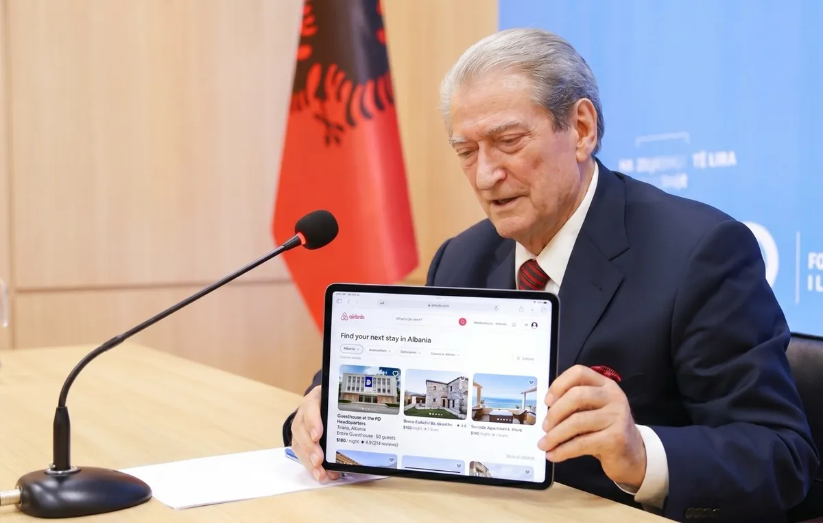 Berisha kthen PD-në në Airbnb
