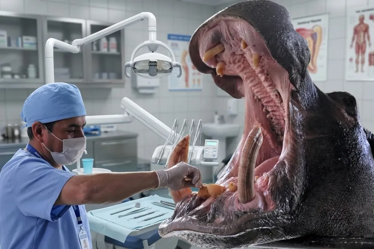 Hipopotamët zgjedhin Shqipërinë për turizëm dentar