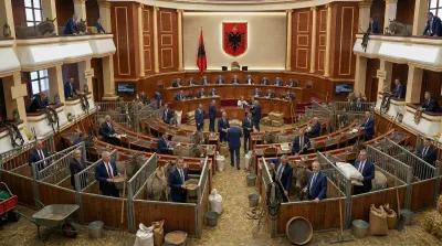 Kuvendi rebrandohet si fermë gomarësh për të tërhequr turistët e huaj