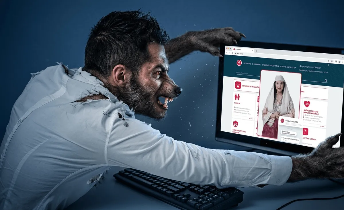 Shqiptarët po kthehen në njerëz-ujk gjatë e-Albanias së plotë